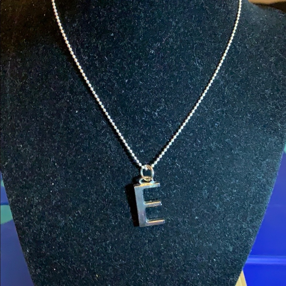 Monogram necklace E